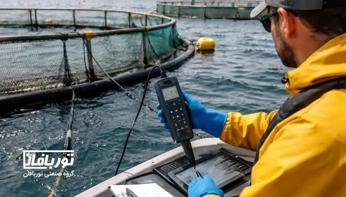 مدیریت کیفیت آب در پرورش ماهی در قفس: اکسیژن، آمونیاک و شاخص‌های هشدار